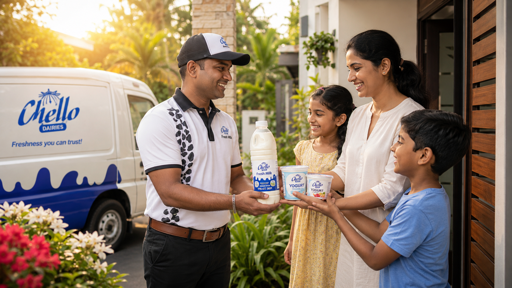 How Chello Delivers Freshness Every Day